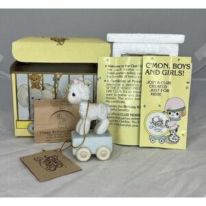 Precious Moments Figurine Happy Birthday Little Lamb #15946 Box Papers Gift